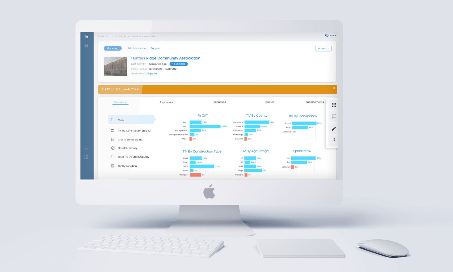 InsurTech Risk Platform